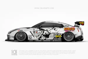 Naruto Anime Car Wraps 15 Made With Top 3M Vinyl - 10KWRAPS