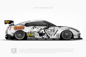 Naruto Anime Car Wraps 15 Made With Top 3M Vinyl - 10KWRAPS