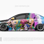 ALyCE Dohna Dohna Anime Itasha Folierung Auto für BRZ [DD-01]