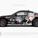 Final Fantasy XIV Anime Itasha Folierung Auto für Toyota AE86 [FFXIV-01]