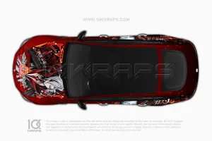 Genshin Impact Car Wraps 23 Made With Top 3MVinyl-10KWRAPS