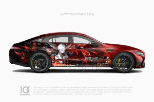 Genshin Impact Car Wraps 23 Made With Top 3MVinyl-10KWRAPS