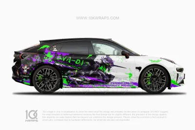 EVA Asuka Car Wraps 17 Made With Top 3M Vinyl - 10KWRAPS