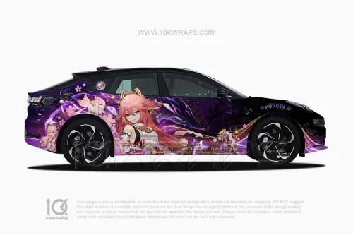 Genshin Impact Car Wraps 15 Made With Top 3MVinyl-10KWRAPS
