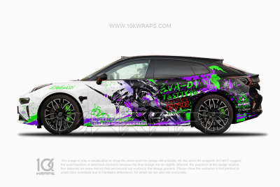 EVA Asuka Car Wraps 17 Made With Top 3M Vinyl - 10KWRAPS