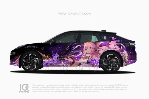 Genshin Impact Car Wraps 15 Made With Top 3MVinyl-10KWRAPS