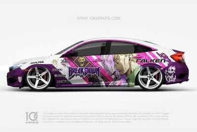 Genshin Impact Car Wraps 24 Made With Top 3MVinyl-10KWRAPS