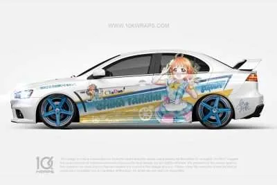 Love Live! Anime Car Wraps Made With Top 3M Vinyl - 10KWRAPS