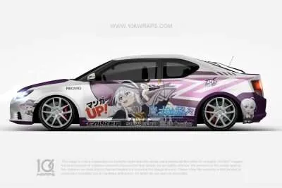 Jojo's Bizarre Adventure Car Wraps 01 Made With Top 3M Vinyl