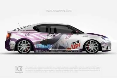 Jojo's Bizarre Adventure Car Wraps 01 Made With Top 3M Vinyl