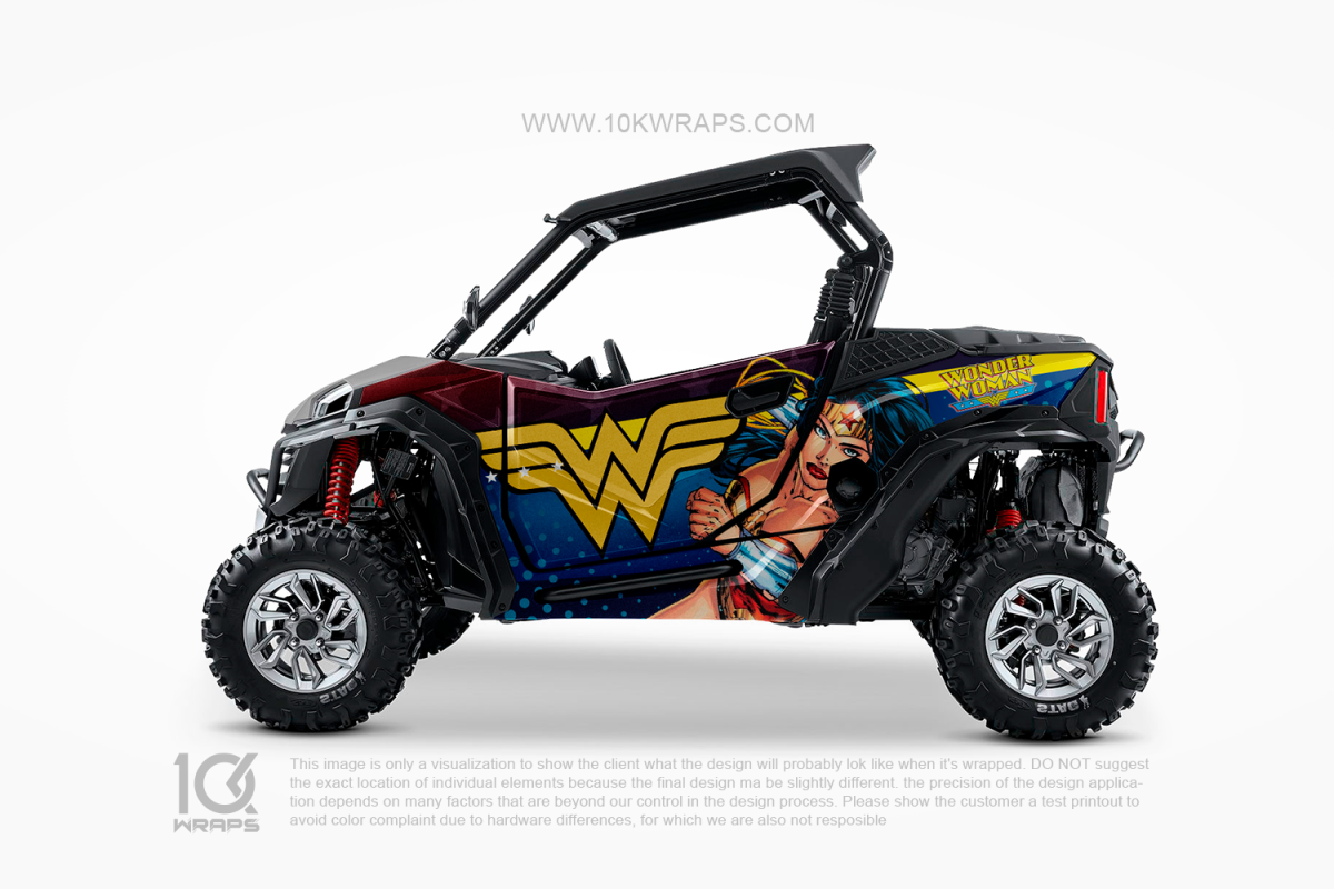 Teenage Ninja Turtles Benutzerdefinierte UTV Wrap Mit Top 3M Vinyl gemacht