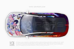 Kiana Kaslana Honkai Impact 3rd Anime Itasha Auto Folieren für Audi RS6 [HI-03] – Bild 4