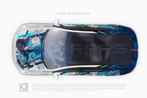 Honkai Impact 3rd Car Wraps Made With Top 3M Vinyl-10KWRAPS