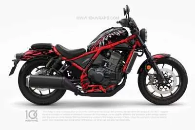 Venom Motorcycle Wraps Made With Top 3M Vinyl - 10KWRAPS