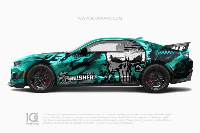 Custom Design Car Wrap - 10K Wraps | Itasha Car Wrap