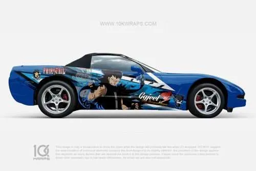 Fairy Tail Anime Car Wraps 01 Made With Top 3MVinyl-10KWRAPS
