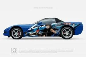 Fairy Tail Anime Car Wraps 01 Made With Top 3MVinyl-10KWRAPS