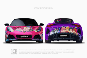 Bocchi der Fels! Anime Itasha Folierung Auto für Supra MK5 [BTR-01] – Bild 3
