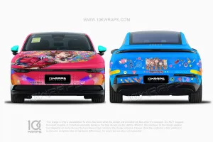 BanG Dream! Anime Car Wraps Made With Top 3M Top Vinyl