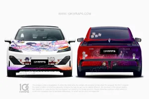 Kiana Kaslana Honkai Impact 3rd Anime Itasha Auto Folieren für Audi RS6 [HI-03] – Bild 3