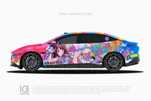 BanG Dream! Anime Car Wraps Made With Top 3M Top Vinyl