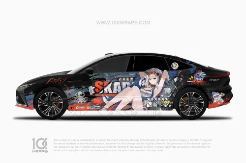 Arknights Car Wraps 01 Made With Top 3M Vinyl - 10KWRAPS
