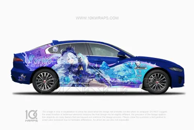 Genshin Impact Car Wraps 23 Made With Top 3MVinyl-10KWRAPS