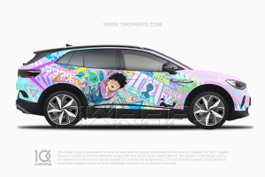 Shigeo Kageyama Mob Psycho 100 Anime Itasha Auto Folieren für Audi R8 [MP100-01] – Bild 2