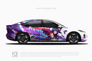 Kiana Kaslana Honkai Impact 3rd Anime Itasha Auto Folieren für Audi RS6 [HI-03] – Bild 2
