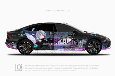 Arknights Car Wraps 01 Made With Top 3M Vinyl - 10KWRAPS