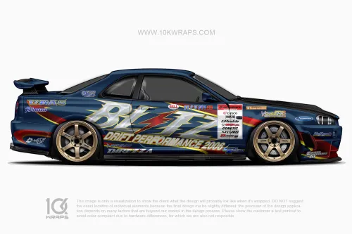 Red Bull Racing Car Wraps Made With Top 3M Vinyl - 10KWRAPS