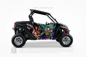 Teenage Ninja Turtles Custom UTV Wrap Made With Top 3M Vinyl