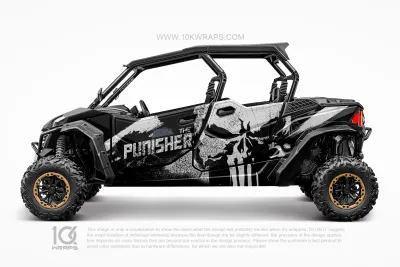 Transformers Support Custom UTV Wrap Made With Top 3M Vinyl