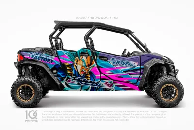X-Men Vinyl Support Custom UTV Wrap Made With Top 3M Vinyl