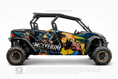 Red Bull Racing Custom UTV Wrap Made With Top 3M Vinyl