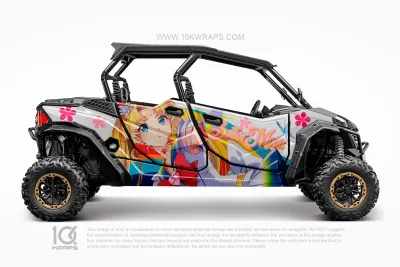 The Venture Bros Cartoon Custom UTV Wrap Made Top 3M Vinyl