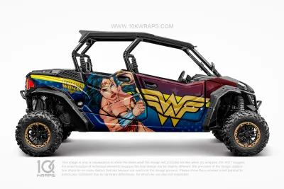 Teenage Ninja Turtles Custom UTV Wrap Made With Top 3M Vinyl