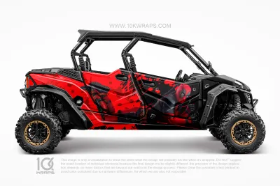 Bleach Ichigo Anime Itasha Custom UTV Wrap Made With 3M Vinyl