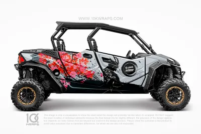Deadpool Superhero Movie Custom UTV Wrap Made With 3M Vinyl