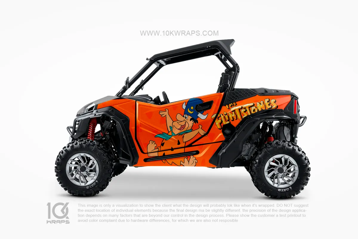 Wonder Woman Comic Custom UTV Wrap Made With Top 3M Vinyl