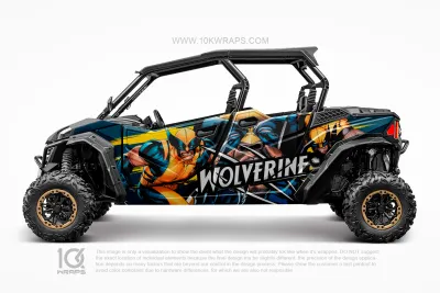 Red Bull Racing Custom UTV Wrap Made With Top 3M Vinyl