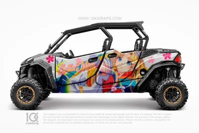 The Venture Bros Cartoon Custom UTV Wrap Made Top 3M Vinyl