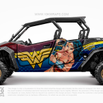 Teenage Ninja Turtles Custom UTV Wrap Made With Top 3M Vinyl