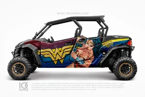 Teenage Ninja Turtles Custom UTV Wrap Made With Top 3M Vinyl