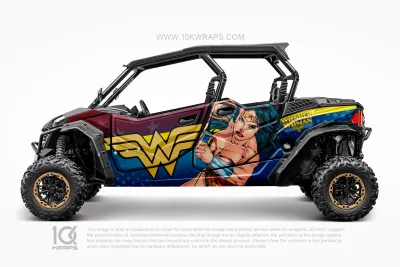 Teenage Ninja Turtles Custom UTV Wrap Made With Top 3M Vinyl