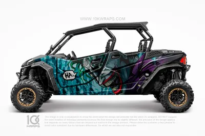 Deadpool Superhero Movie Custom UTV Wrap Made With 3M Vinyl