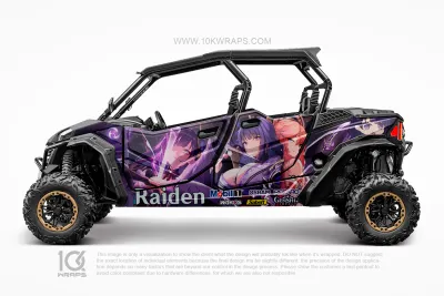 Pennywise Horror Custom UTV Wrap Made With Top 3M Vinyl