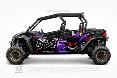 NBA Teams Support Custom UTV Wrap Made With Top 3M Vinyl