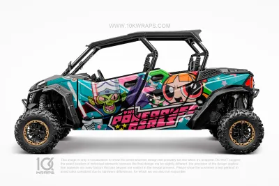 Transformers Support Custom UTV Wrap Made With Top 3M Vinyl