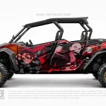 Gundam Anime Custom UTV Wrap Made With Top 3M Vinyl